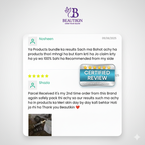 🧴 Beautikin 3-In-1 Skincare Set – Facewash, Brightening Serum & Glow Cream | Own Your Glow